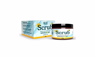 NEUD Exfoliating Body Scrub for Radiant Skin - Pure Manuka Honey Infused 100 Grams