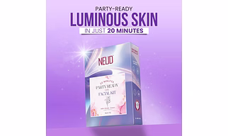 NEUD Party Glow Facial Kit with Strobe Cream (50g) Pack