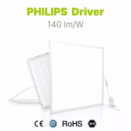 led backlit panel light 140lm/w