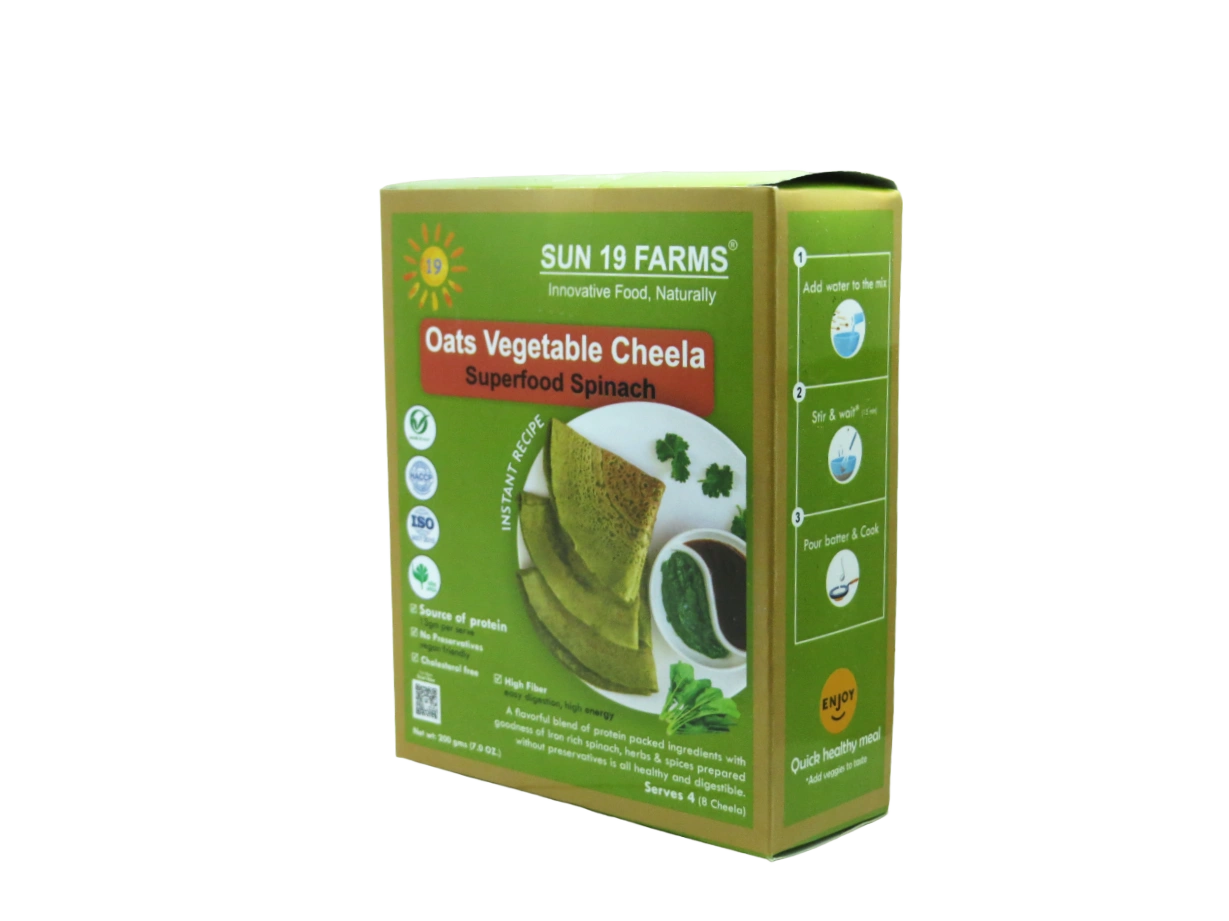 Oats Vegetable Spinach Cheela-12425533