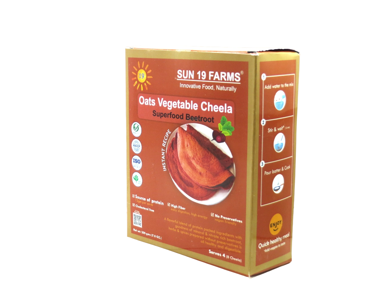 Oats Vegetable Beetroot Cheela-12425535