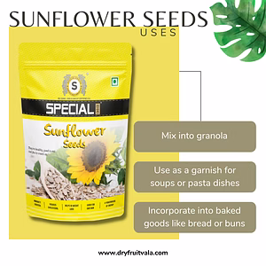 Special Choice Super Seeds Mix Combo of Raw Pumpkin, Sunflower Seeds For Immunity Booster Diet (250g each) Code 1019