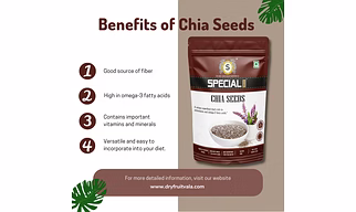 Special Choice Healthy Raw Seeds Combo- Jumbo Pumpkin Seeds, Jumbo Sunflower Seeds, Chia Seeds (250g*3) - Seeds for Eating Combo | Healthy Snacking with 100% Natural and Clean Ingredients Code 1020