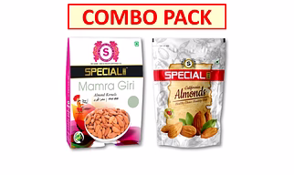 Special Choice Combo Of Almonds (Mamra & California Almonds) (250g Each x 2 Pack)