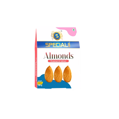 special choice california almonds roasted and salted 100g