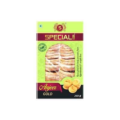 special choice figs 250 gram | dried afghani anjeer | non-gmo dried figs | high in minerals & vitamins | amazing snack | gluten free dry fig