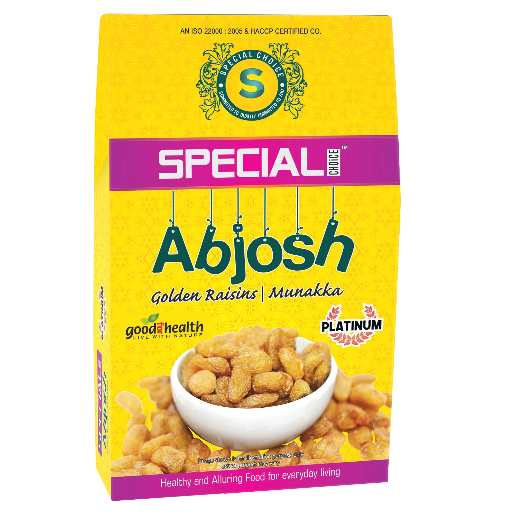 Special Choice Munakka Raisin (Abjosh) 250g | Kishmish | Munakka Dry Fruits | Delicious &amp; Healthy Snack-1149-250g-Pack-of-1