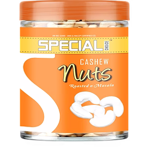 Special Choice Cashew Nuts Roasted n Masala Jar 250g