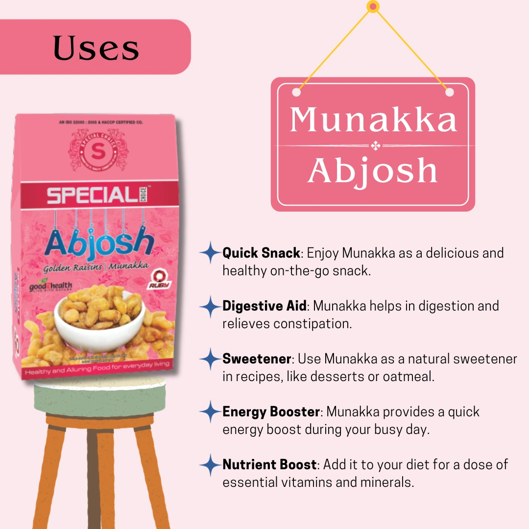 Special Choice Munakka Raisin (Abjosh) 250g | Kishmish | Munakka Dry Fruits | Delicious &amp; Healthy Snack-500g (Pack of 2)-2