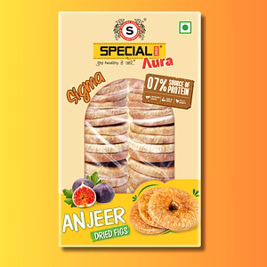 Special Choice (Aura) Premium Dried Afghani Anjeer (Sigma) 250gm | Dried Figs | Fine Quality Anjeer | 100% Natural