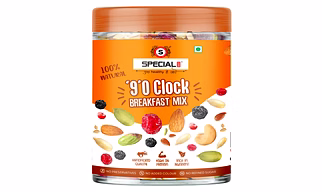 Special Choice 9 o'clock Breakfast Mix 250g Jar | Trail Mix | Nuts & Seeds Mix | Re-usable Jar | Healthy Snack | Dry Fruits & Nuts Code 1106