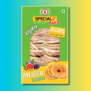 Special Choice (Aura) Sun Dried Fig (Alpha) 250gm | Vacuumed Pack Afghani Anjeer | Medium Size Anjeer