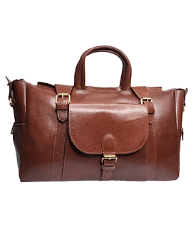Natural Leather Messenger bag
