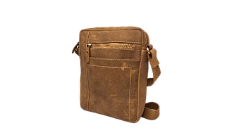 Natural Leather Crossbody Bag