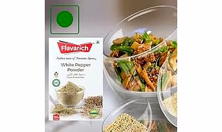 Flavarich White Pepper Powder, 500 GM