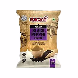 starzing black pepper powder agmark ,500 gm