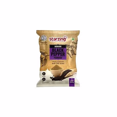 starzing black pepper powder agmark ,500 gm