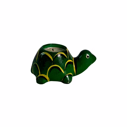 Handmade decorative Candles (Papier Mache handicraft)-4