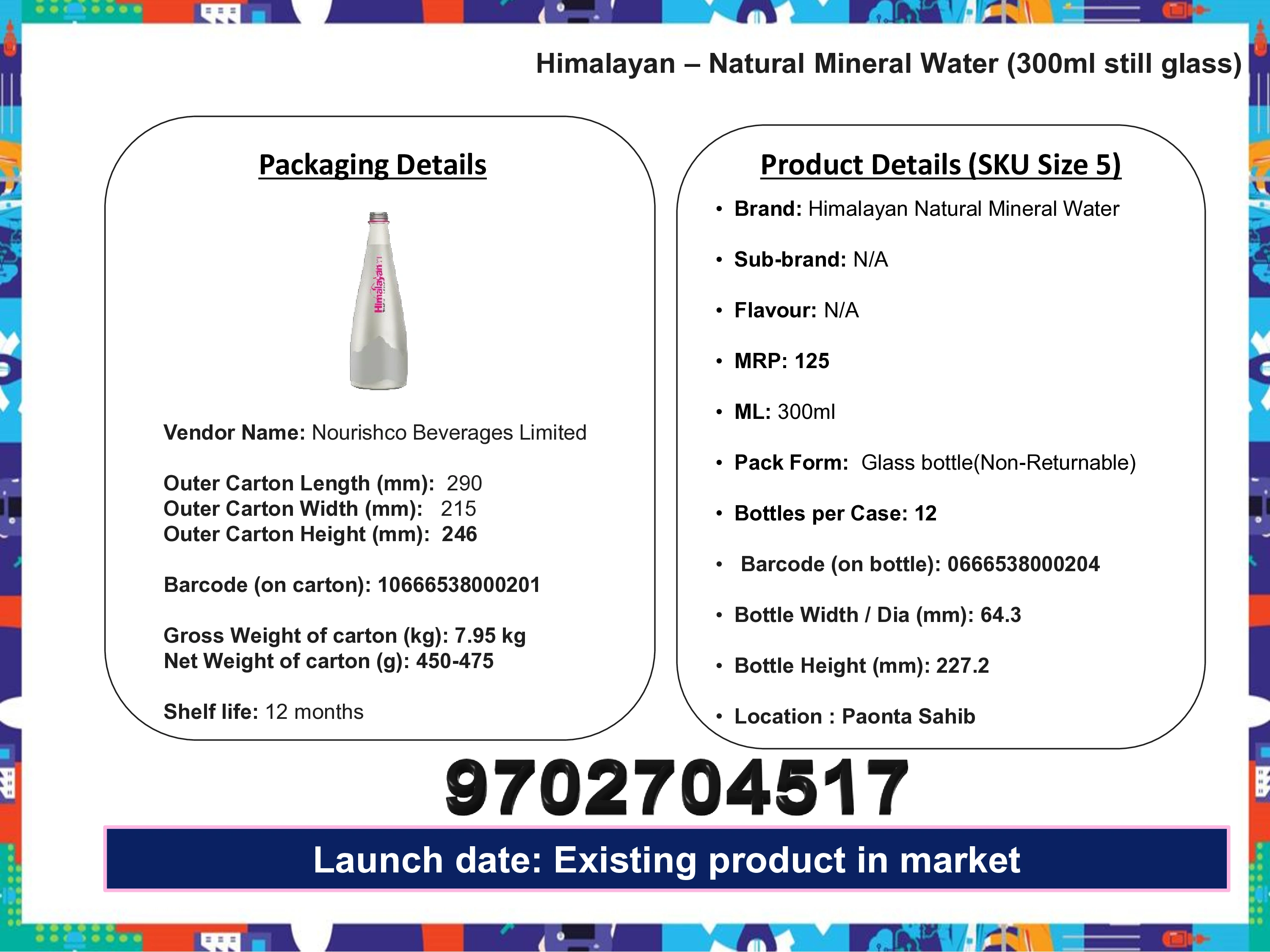 Himalayan Still Water (300 ml x 12 bottles): Sourced from Himalayas, Perfect for Gourmet Dining, Naturally Rich in Minerals-3