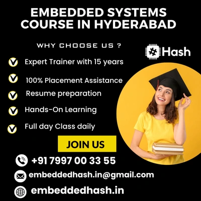 Embedded Systems course in Hyderabad