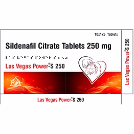 las vegas power tab 250 mg las vegas power s 250 tablets (sildenafil citrate 250 mg tablets)