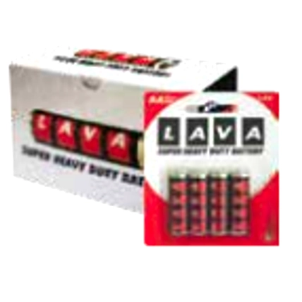 LAVA SUPER HEAVY DUTY BATTERY TYPE : &quot;AA&quot;-4