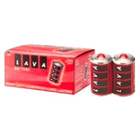 LAVA HEAVY DUTY BATTERY TYPE "D"