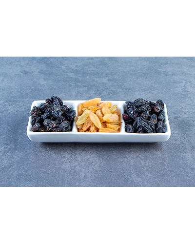 Golden, Black, Green Raisins-1