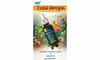 Tulsi Drops with Haldi, Natural Immunity Modulator, 30ml, Ayurvedic Formula with Dalchini and Herbs