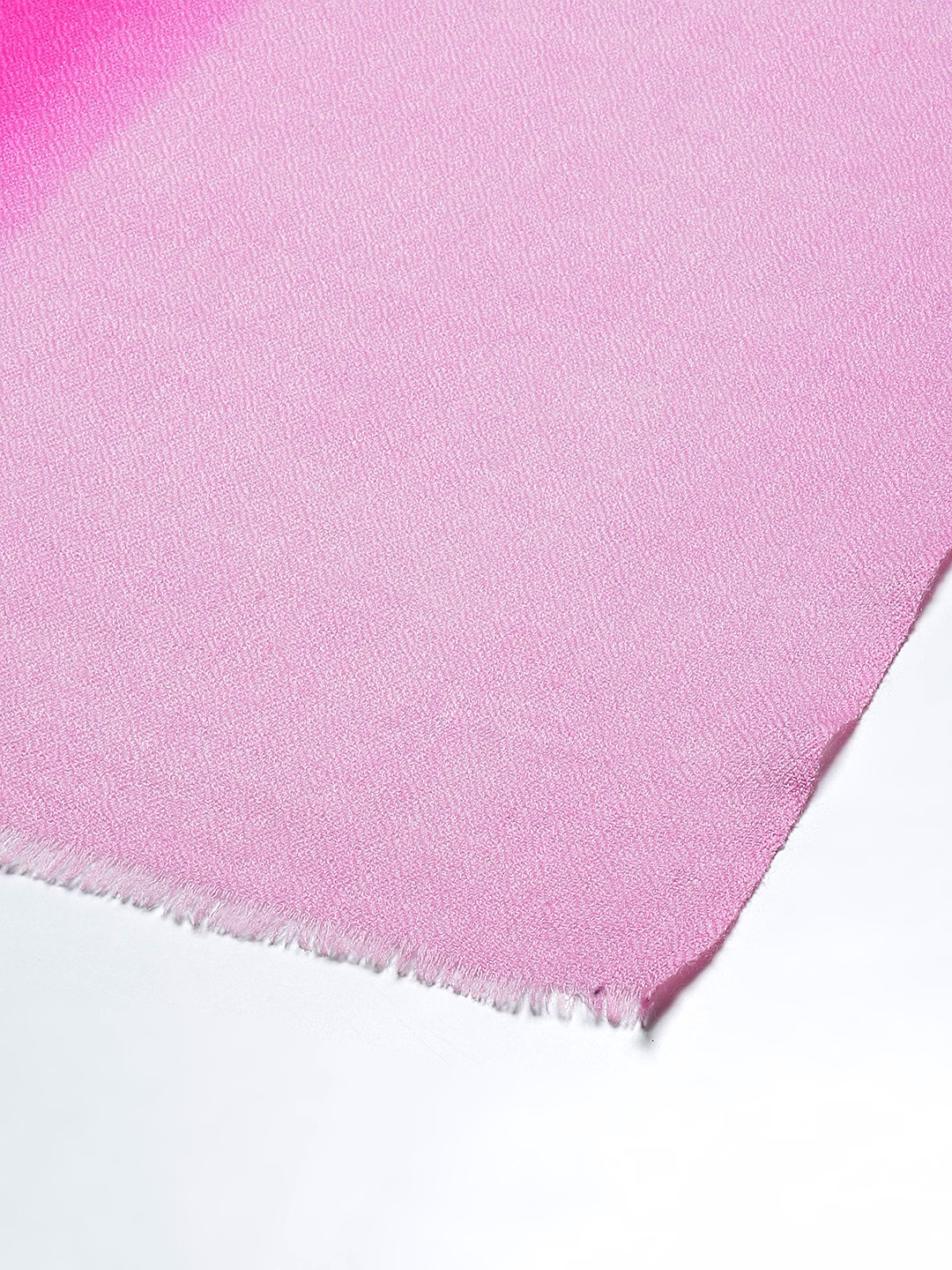 Pink shawl with ombre shades image 1