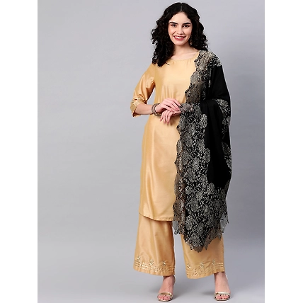 Black Shawl with lace, winter shawls for women-1