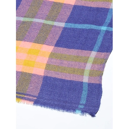 Pashmina Shawl Handwoven Plaid Checks Shawl-1