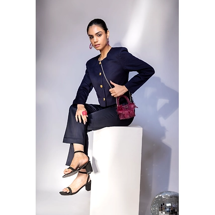 Pink Purse : Embrace Elegance with Exquisite Fur Bag-3