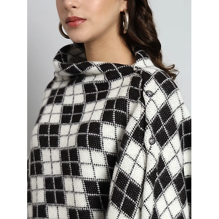 Woolen Poncho online for women-1