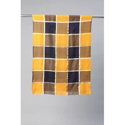 Multi colour Checks Men Shawl-4