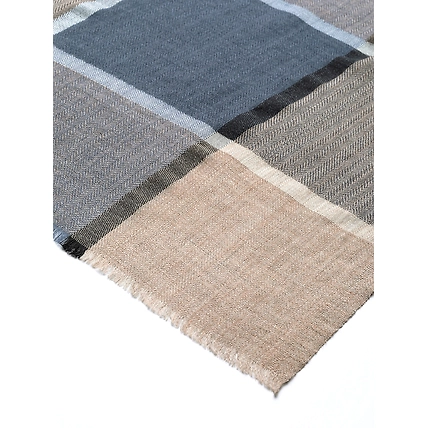 Grey Checks Men's Shawl-3
