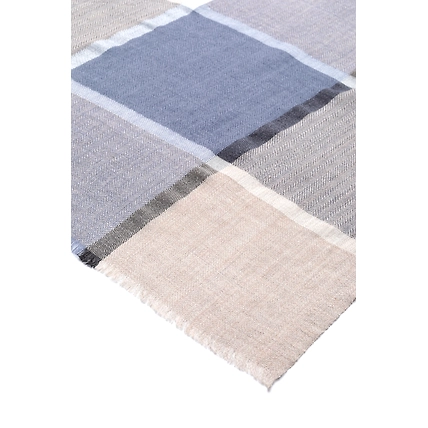 Grey Checks Men's Shawl-7