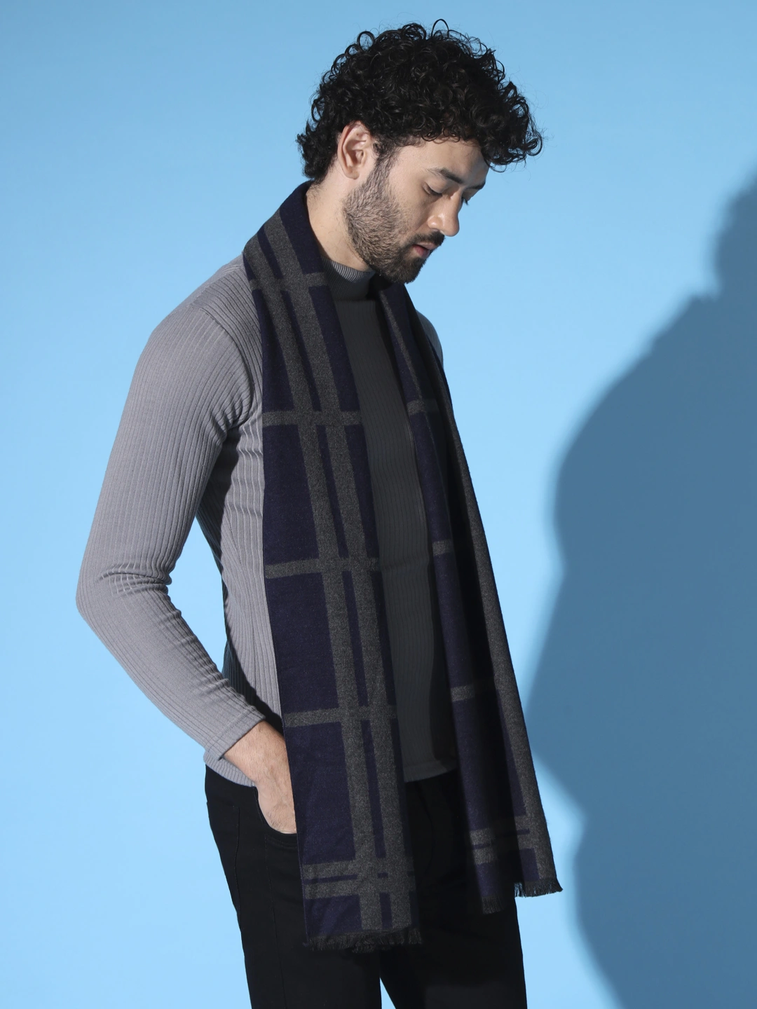 Classic Striped Men Muffler-3