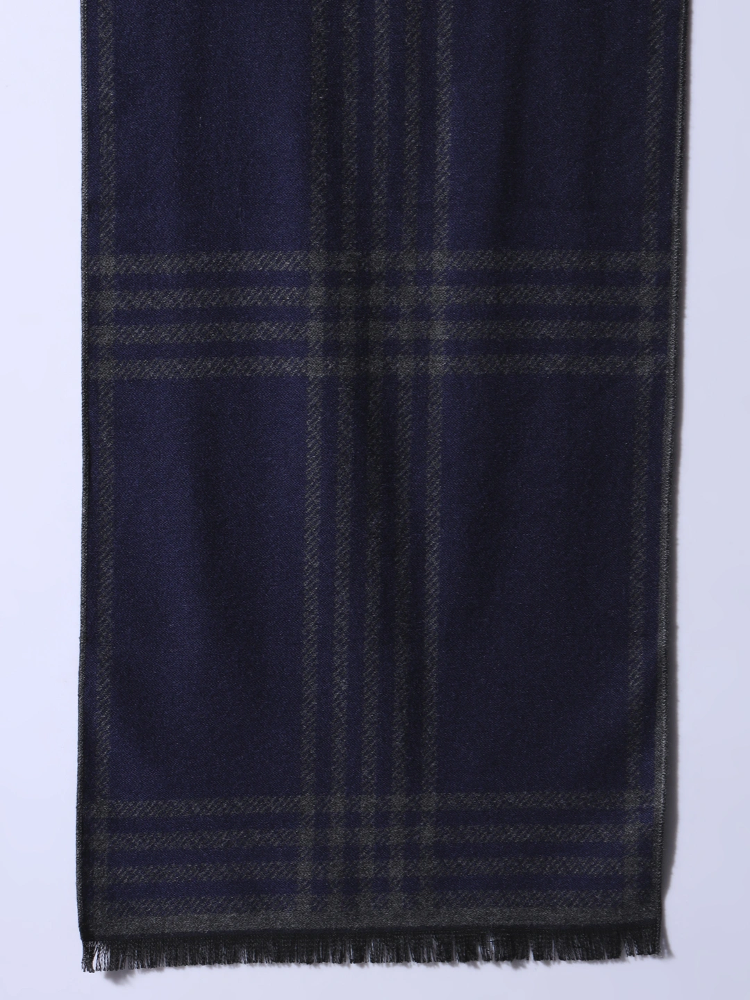 Cashmere Wool Striped Men Muffler-5