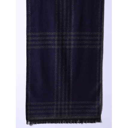 Cashmere Wool Striped Men Muffler-5