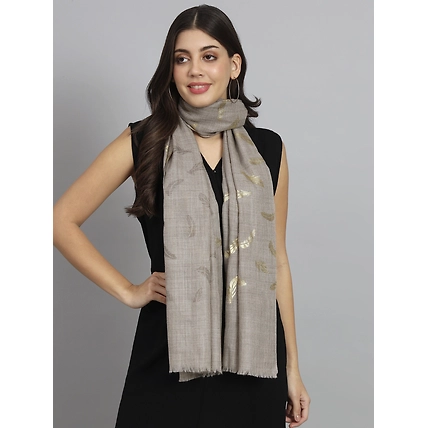 Gold leaf Printed Shawl Online-2
