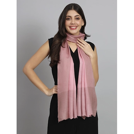 Pink Shawl Online with beautiful weave-2