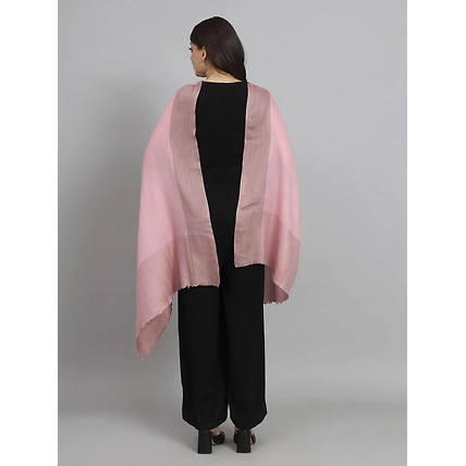 Pink Shawl Online with beautiful weave-4