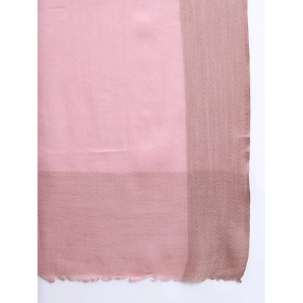 Pink Shawl Online with beautiful weave-5