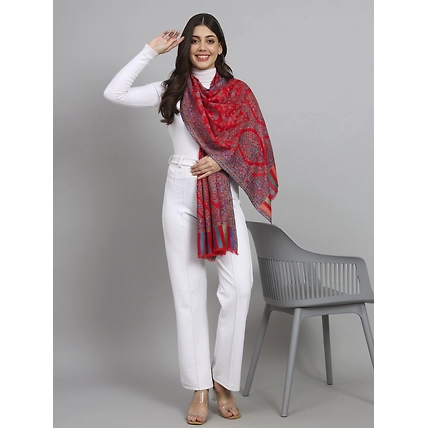 Red Kani Shawl Online-1