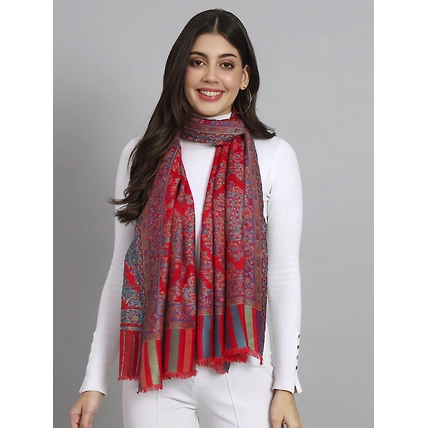 Red Kani Shawl Online-2
