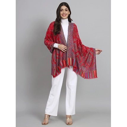 Red Kani Shawl Online-3