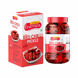 chatpata red chilli pickles