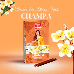 yogmantra yog mantra dhoopsticks champa – (pack of 1)