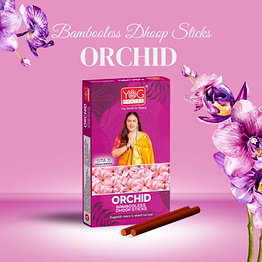 yogmantra yog mantra dhoopsticks orchid – (pack of 12)